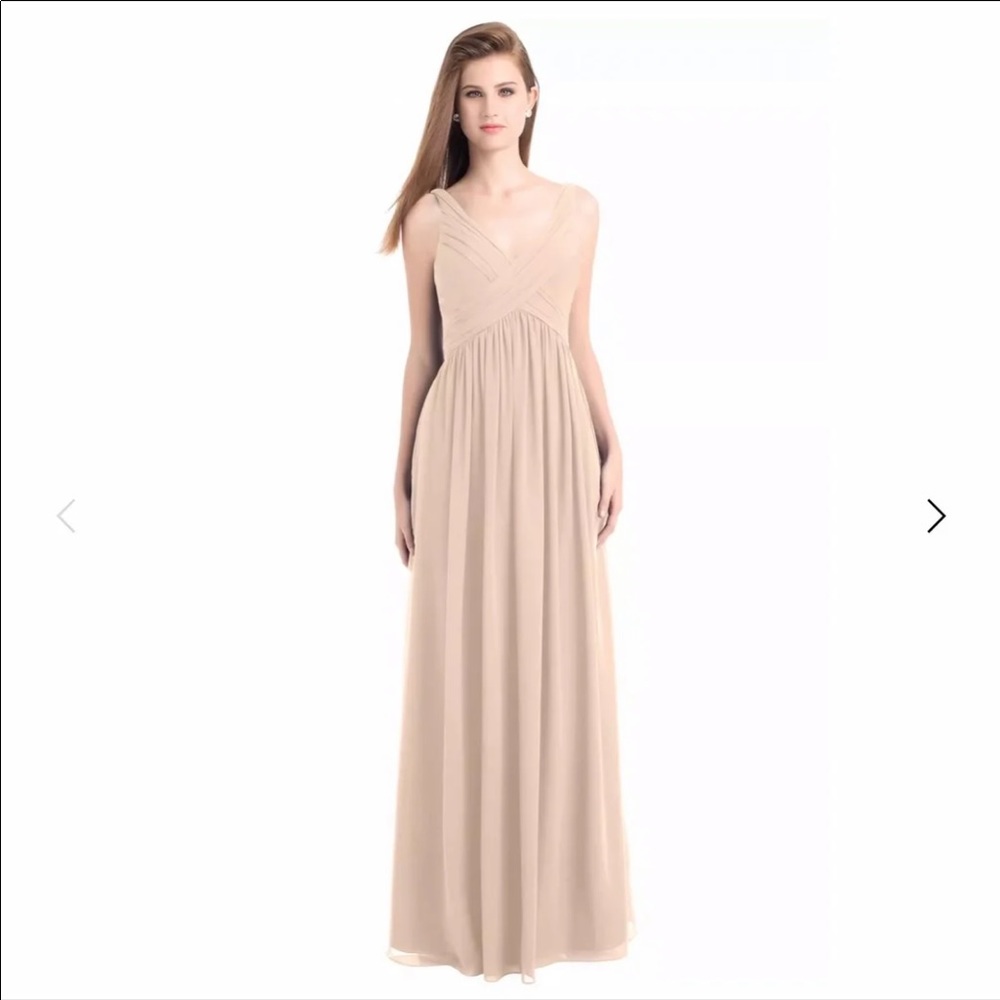 Bill Levkoff cashmere/ tan dress